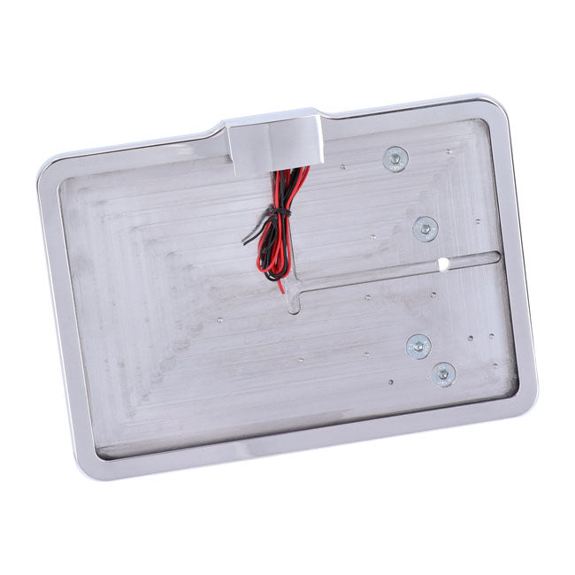 CPV, ''slide-in'' license plate bracket Side mount