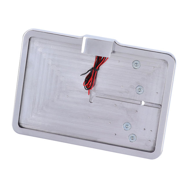 CPV, ''slide-in'' license plate bracket Side mount