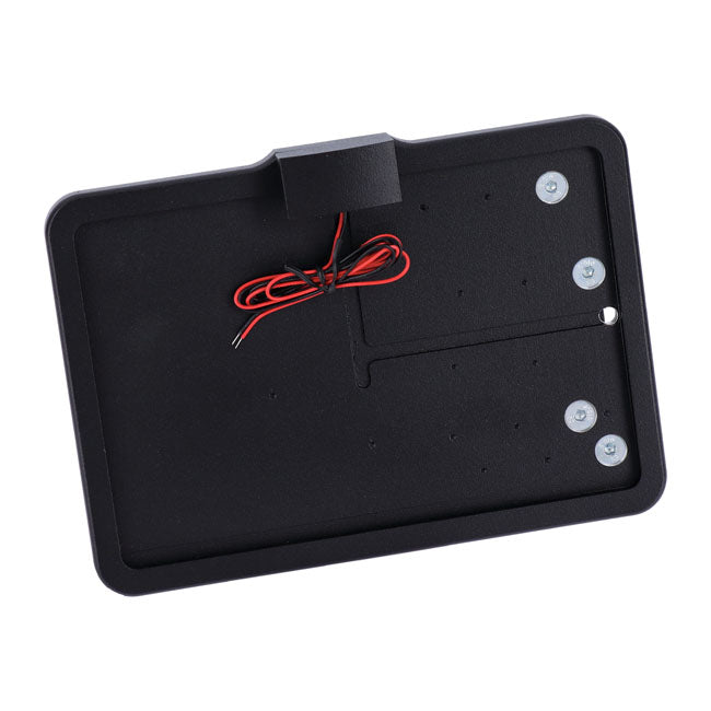 CPV, ''slide-in'' license plate bracket Side mount