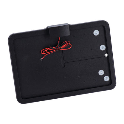 CPV, ''slide-in'' license plate bracket Side mount