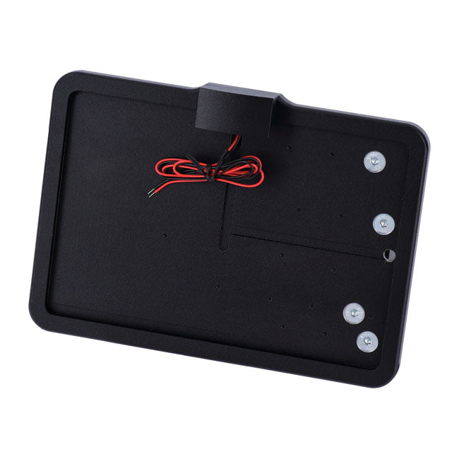 CPV, ''slide-in'' license plate bracket Side mount