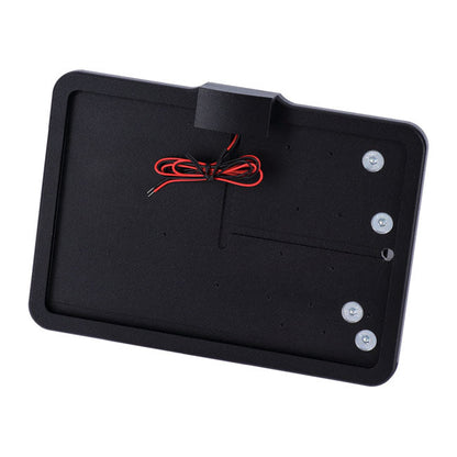 CPV, ''slide-in'' license plate bracket Side mount
