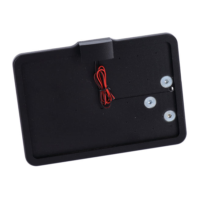CPV, ''slide-in'' license plate bracket Side mount