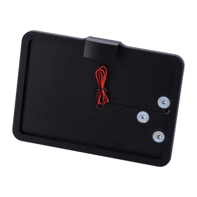 CPV, ''slide-in'' license plate bracket Side mount