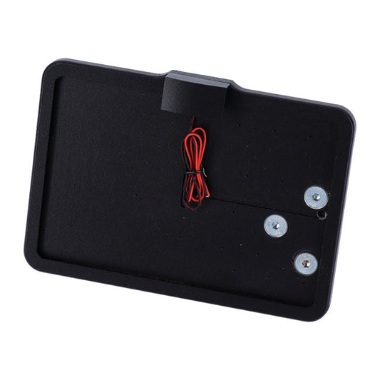 CPV, ''slide-in'' license plate bracket Side mount