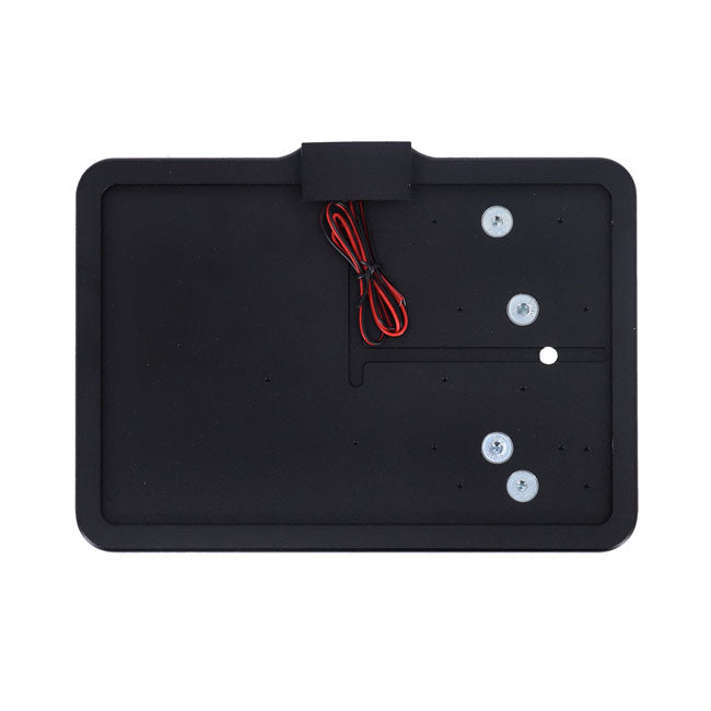 CPV, ''slide-in'' license plate bracket Side mount
