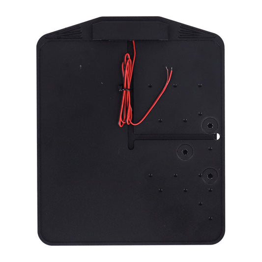 CPV, side mount license plate bracket Black powder coated