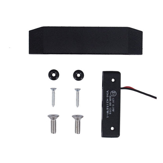 CPV, Micro-LED license plate light housing