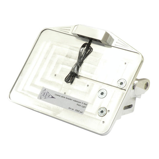 Cpv license plate bracket