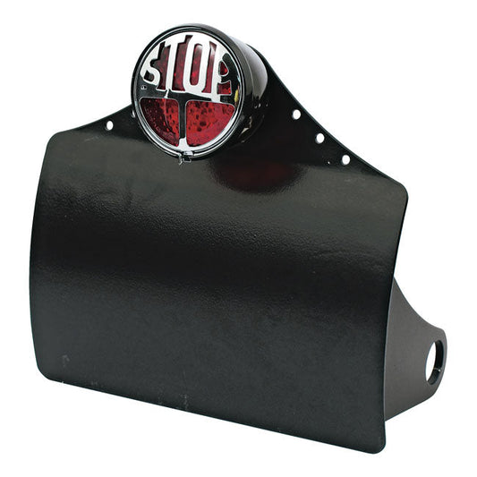 Cpv curved license plate bracket