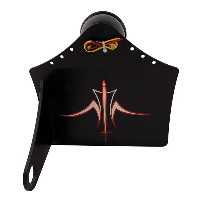 Cpv curved license plate bracket