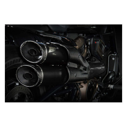 Zard, Sportster S GT exhaust system. Matte black