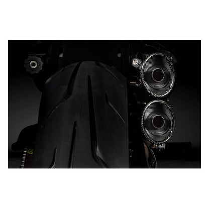 Zard, Sportster S GT exhaust system. Matte black