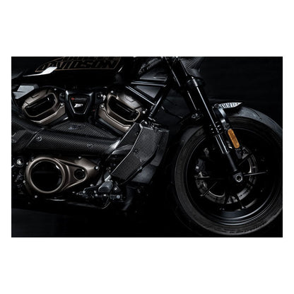 Zard, carbon radiator cover and side panel kit