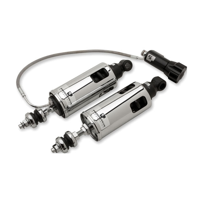 PS, 422 series shocks. STD to -2". STD Duty. RAP. Chrome