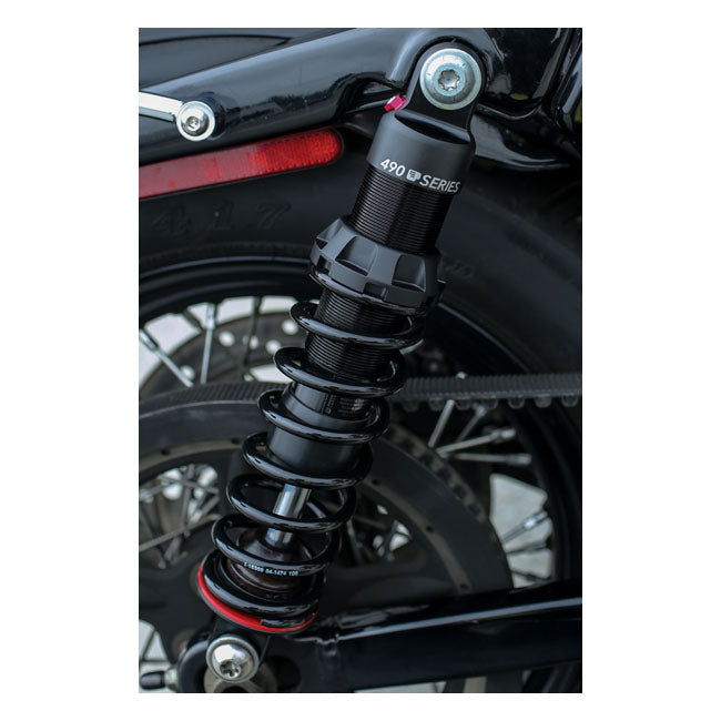 PS, 490 sport series shock set. 12.5". STD Duty. Black