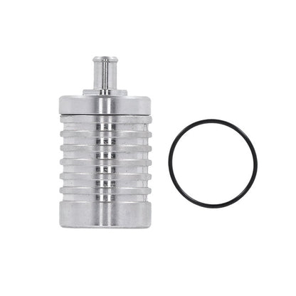 DK Custom Products, 4 stage billet catch can. Clear
