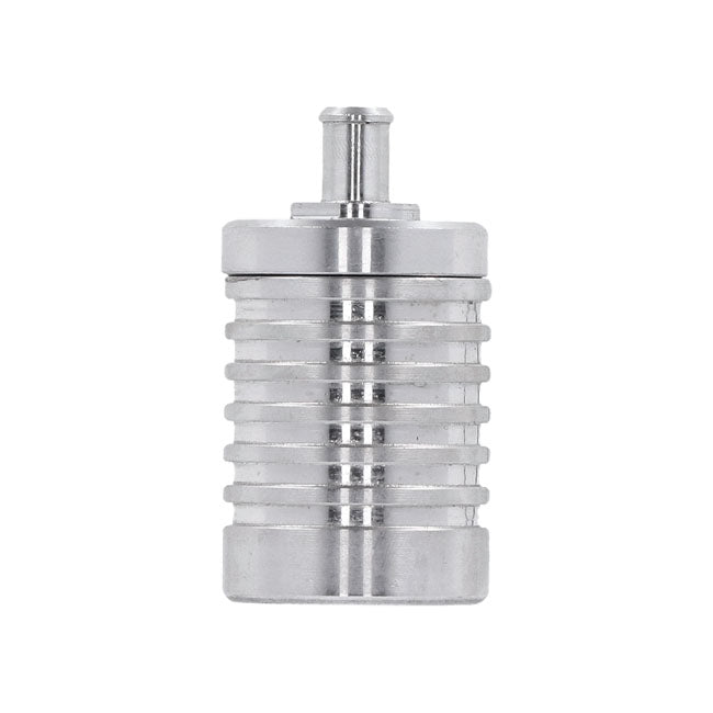 DK Custom Products, 4 stage billet catch can. Clear