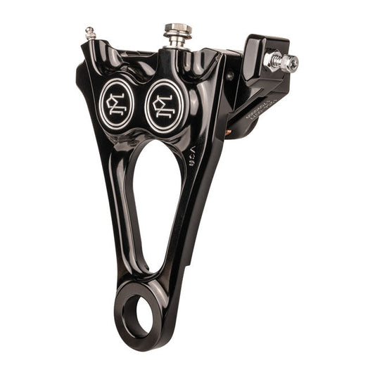 PM, 4-piston one-piece caliper/bracket, rear Black CC