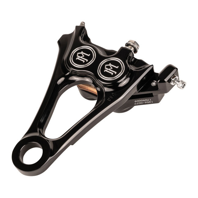 PM, 4-piston one-piece caliper/bracket, rear Black CC