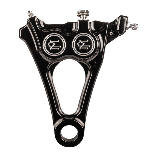 PM, 4-piston one-piece caliper/bracket, rear Black CC