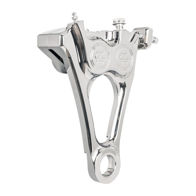PM, 4-piston one-piece caliper/bracket, rear
