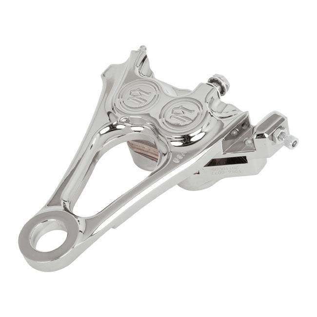 PM, 4-piston one-piece caliper/bracket, rear