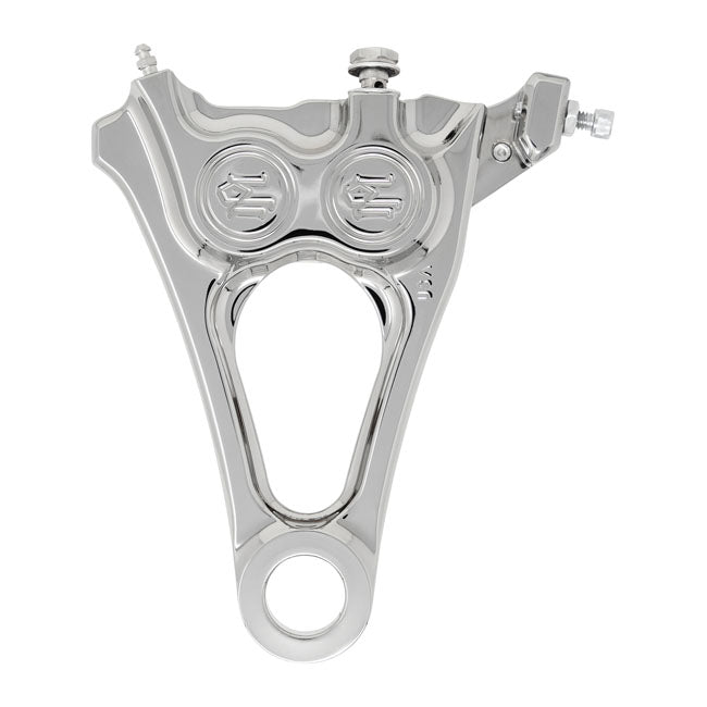 PM, 4-piston one-piece caliper/bracket, rear