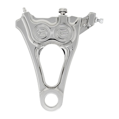 PM, 4-piston one-piece caliper/bracket, rear