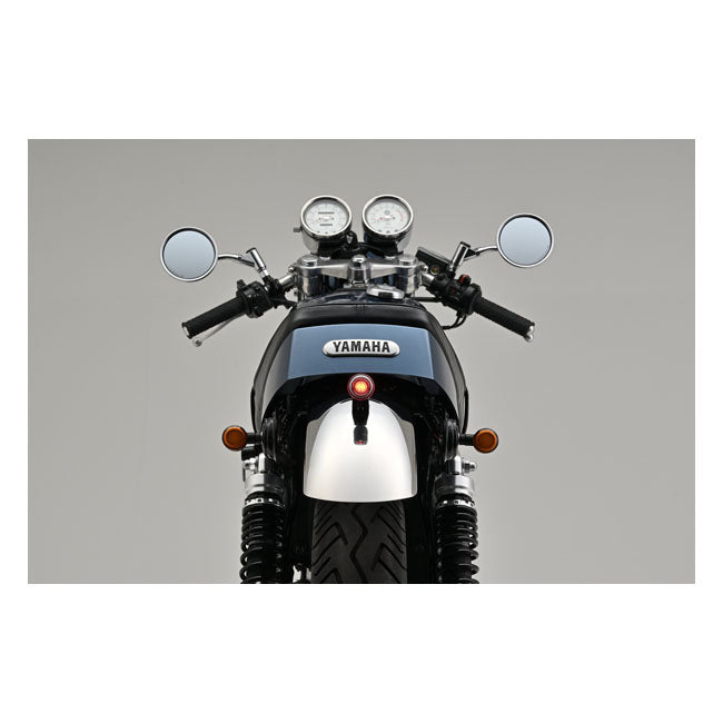 Daytona, D-Tail LED taillight. Black