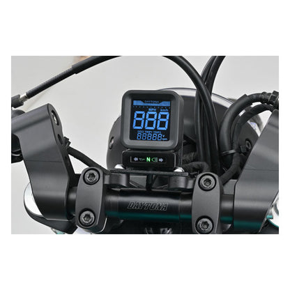 Daytona, Cube digital Speedometer/Tachometer. Black