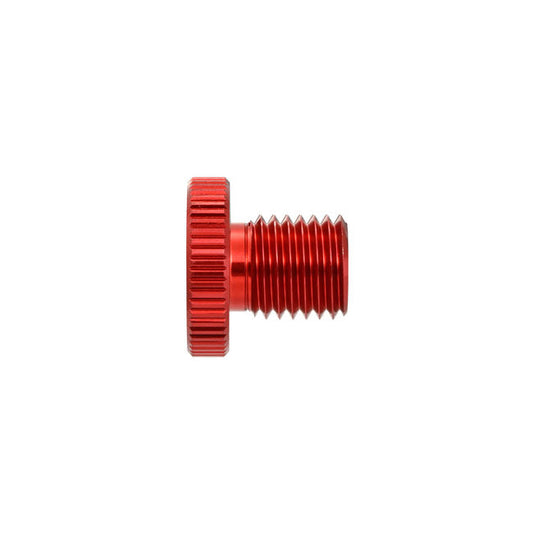 Daytona, mirror hole plug. Red. RHT