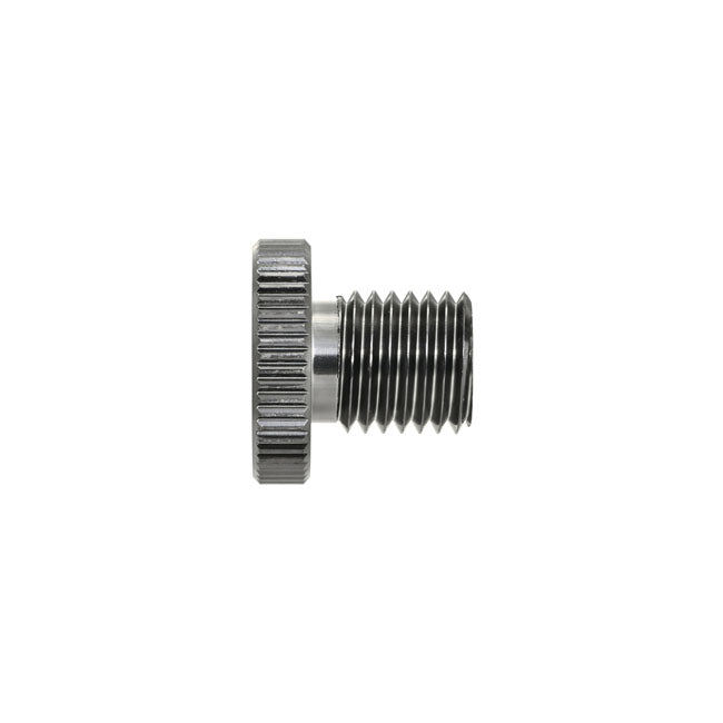 Daytona, mirror hole plug. Gun-metal. LHT