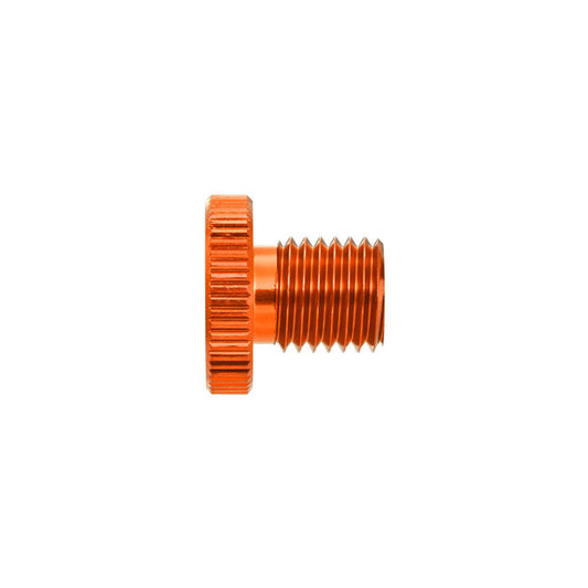 Daytona, mirror hole plug. Orange. LHT