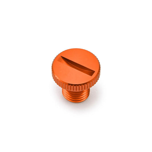 Daytona, mirror hole plug. Orange. LHT