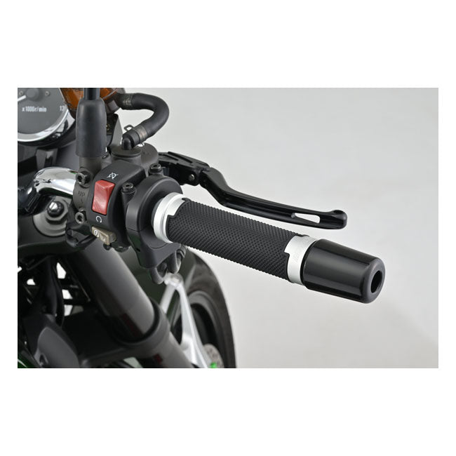 Daytona, Base grip set. Black / Silver