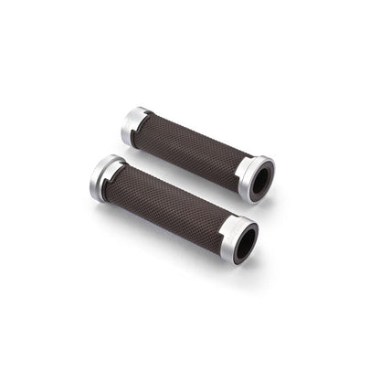 Daytona, Base grip set. Brown / Silver