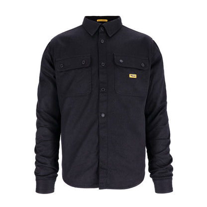 Roeg Chris wax overshirt black