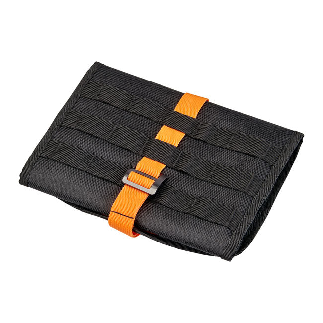 Biltwell, Exfil-0 2.0 tool roll. Black/orange