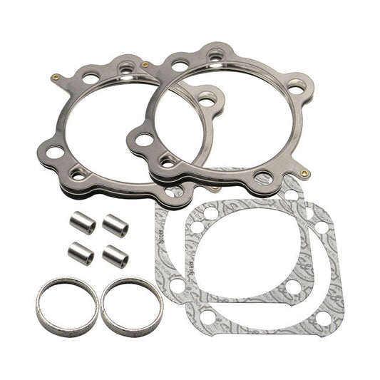 S&S, cylinder head/base exhaust gasket kit 4-1/8" bore