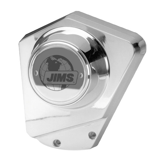 JIMS, ''A Cut Above'' billet cam cover L73-92 B.T. Chrome