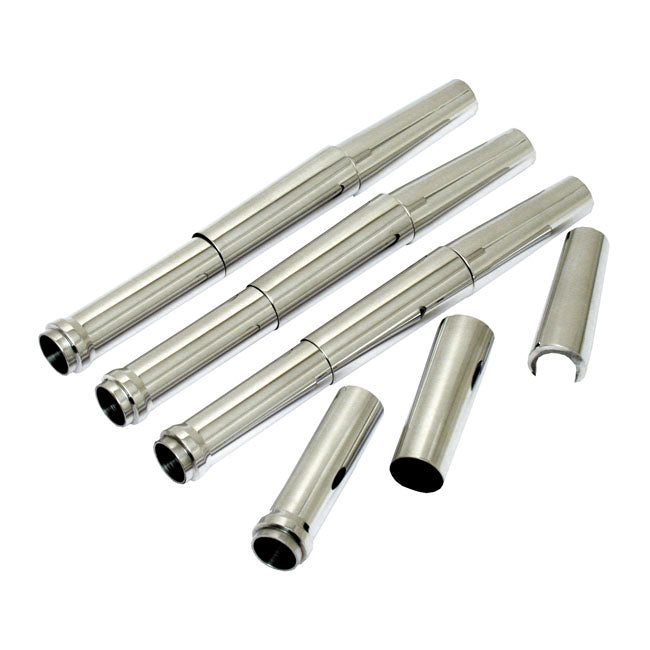 JIMS, billet ''A Cut Above'' aluminum pushrod cover kit Pol