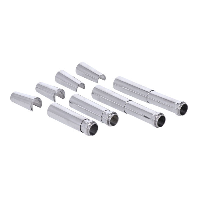 JIMS, billet ''A Cut Above'' aluminum pushrod cover kit Pol
