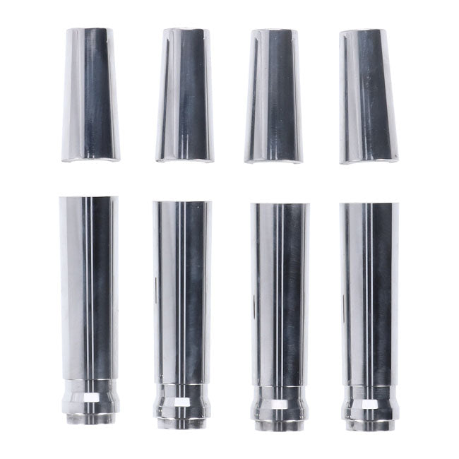 JIMS, billet ''A Cut Above'' aluminum pushrod cover kit Pol