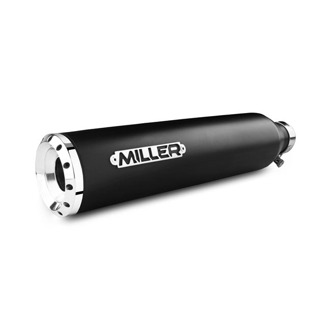 *2 WEEKS EXTRA TRANSIT TIME* Miller, Utah III slip-on mufflers. Euro 4. Matte black