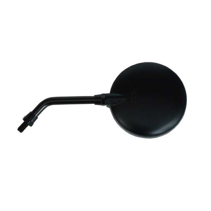 Texas mirror. Black, short stem. left side