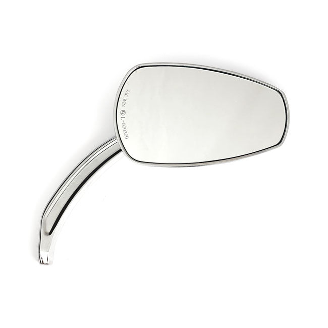 Slipstream mirror set curved stem