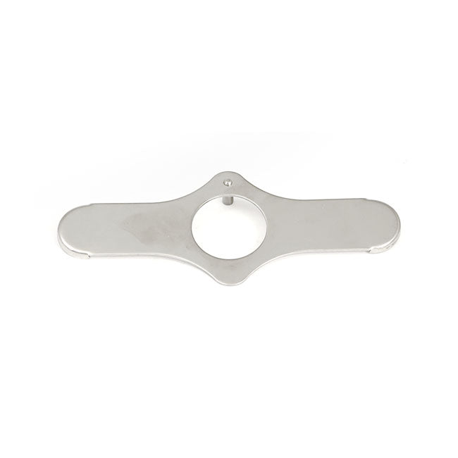 Springer lockplate fork stem nut