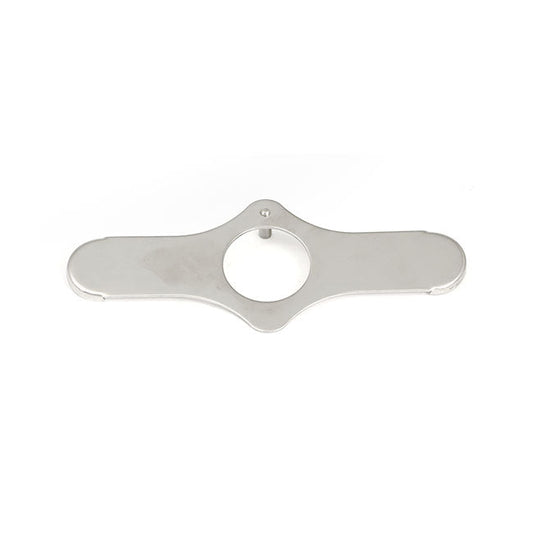 Springer lockplate fork stem nut