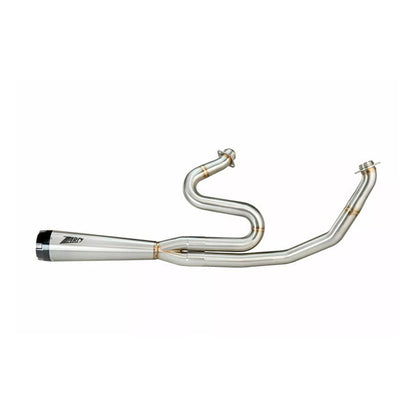 Zard, 2-1 stainless steel M8 Touring exhaust system. Raw